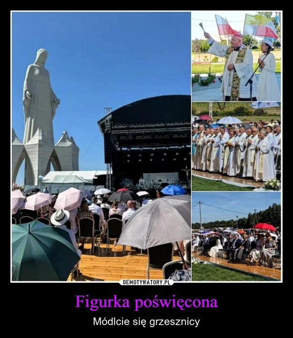 
    Figurka poświęcona