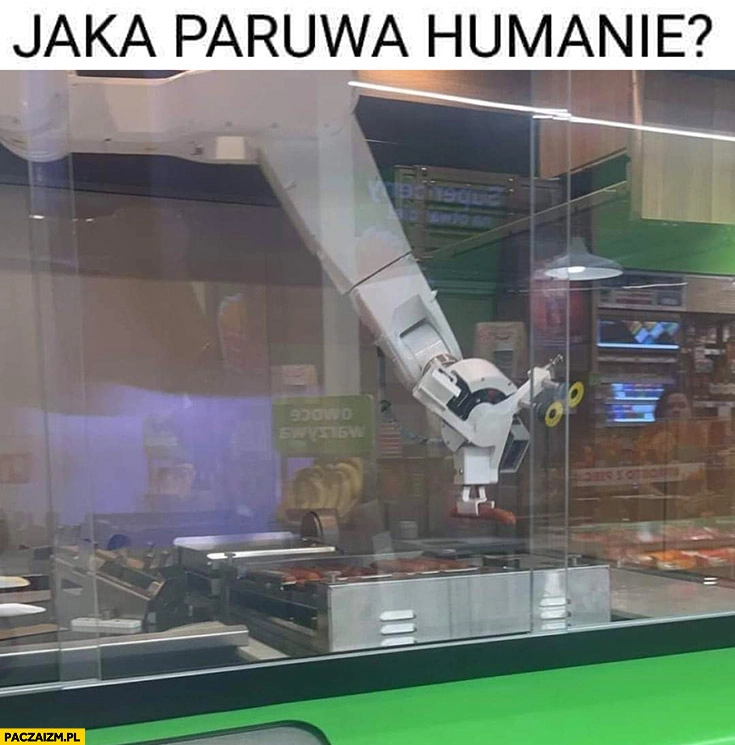 Jaka parówa humanie? Robot robi hot doga w Żabce