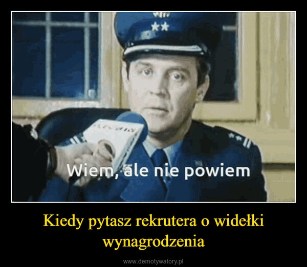 
    Kiedy pytasz rekrutera o widełki wynagrodzenia