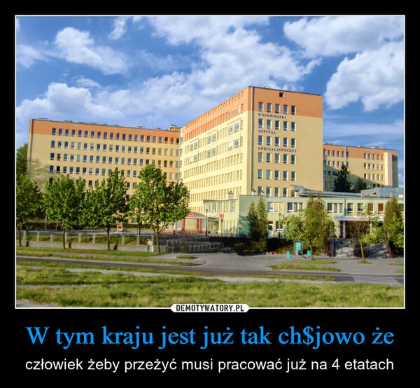 
    W tym kraju jest już tak ch$jowo że