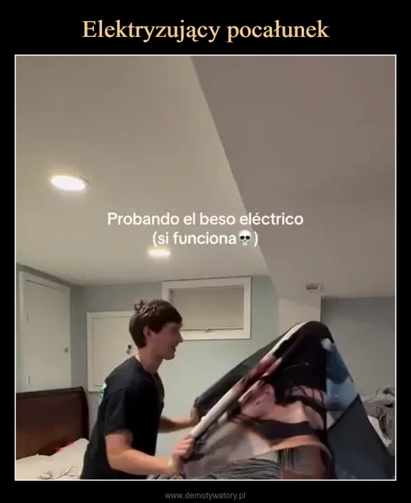 
    Elektryzujący pocałunek