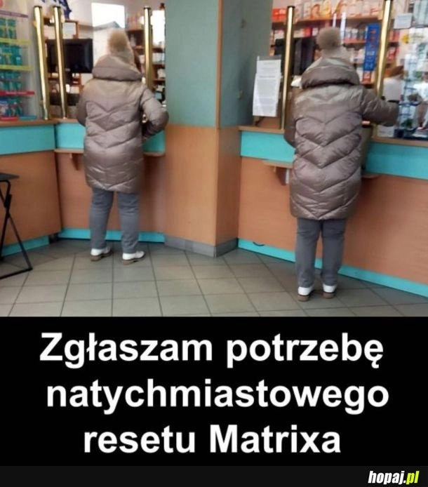 Matrix się zawiesił