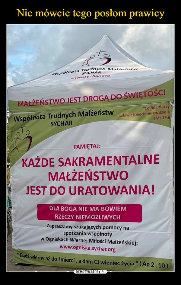 
    Nie mówcie tego posłom prawicy