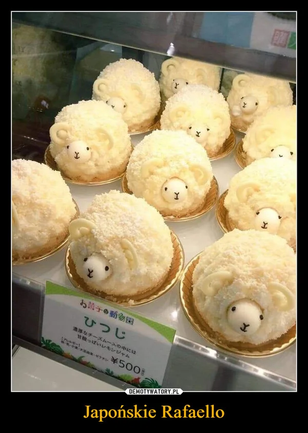 
    Japońskie Rafaello