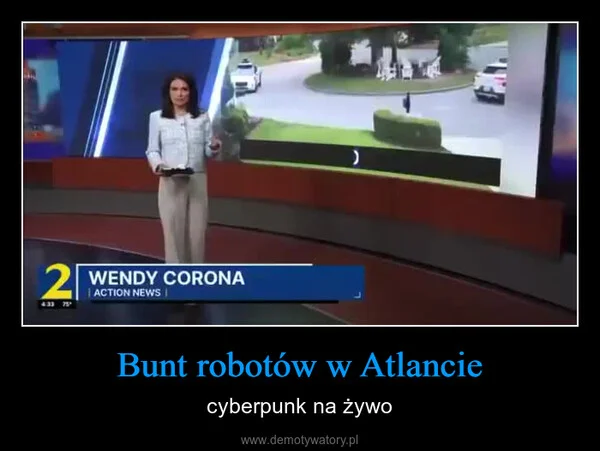 
    Bunt robotów w Atlancie