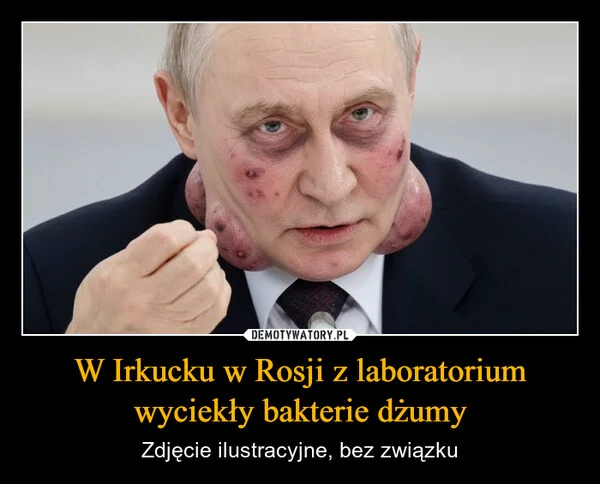 W Irkucku w Rosji z laboratorium wyciekły bakterie dżumy