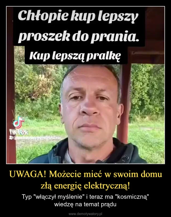 
    UWAGA! Możecie mieć w swoim domu złą energię elektryczną!