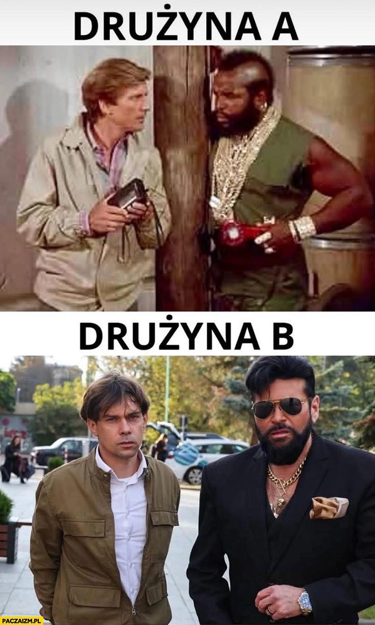 
    Drużyna A vs drużyna B Kołodziejczak Rutkowski