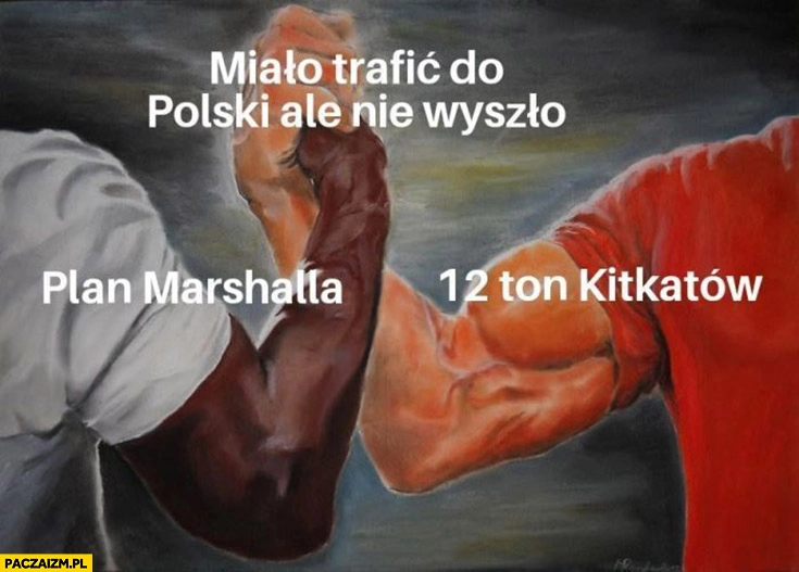 
    Miało trafić do Polski ale nie wyszło: plan marshalla, 12 ton Kitkatów