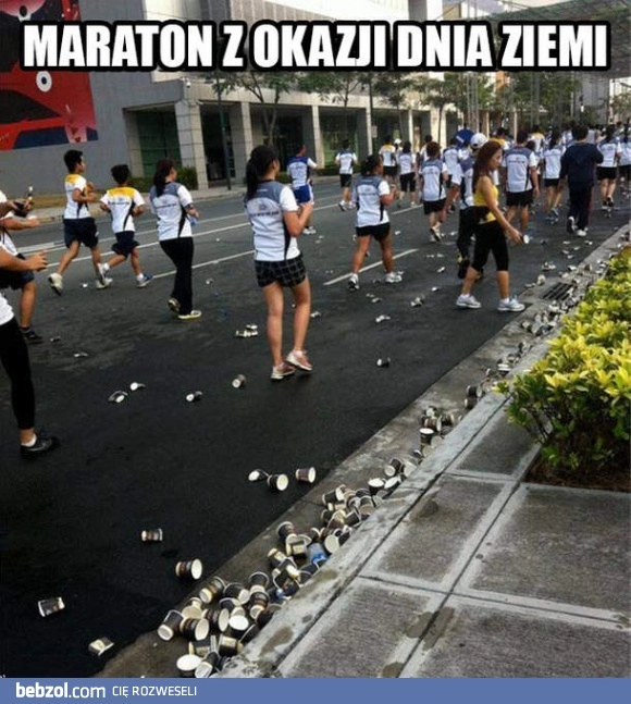 
    Maraton z okazji dnia ziemi