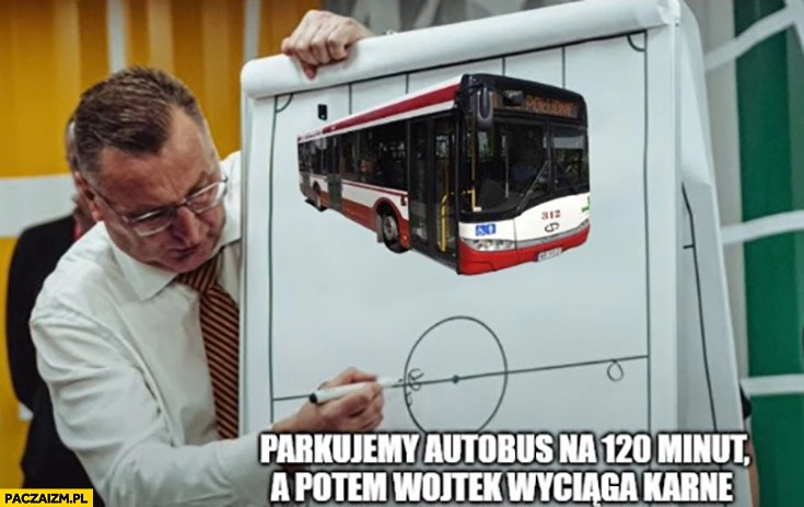 
    Michniewicz taktyka parkujemy autobus na 120 minut a potem Wojtek wyciąga karne