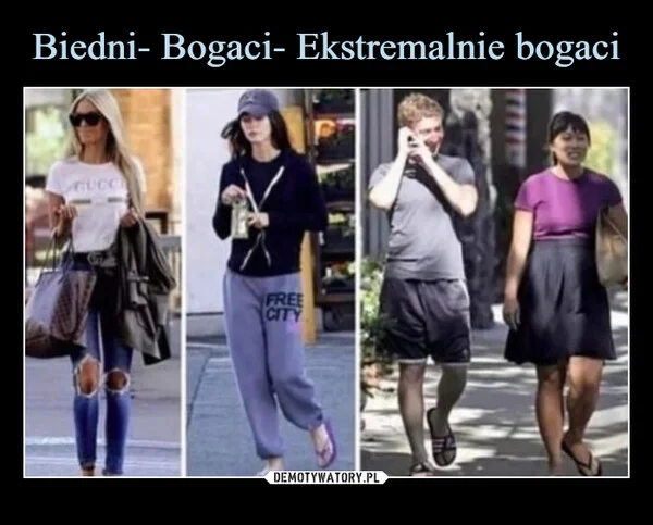 
    Biedni- Bogaci- Ekstremalnie bogaci