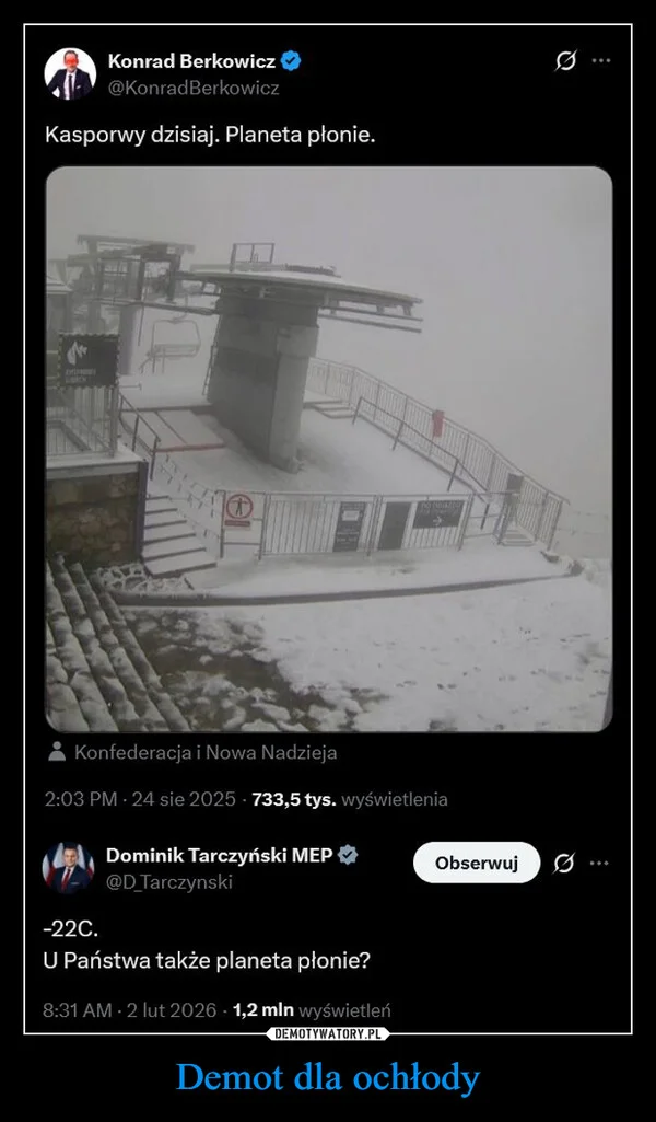 
    Demot dla ochłody