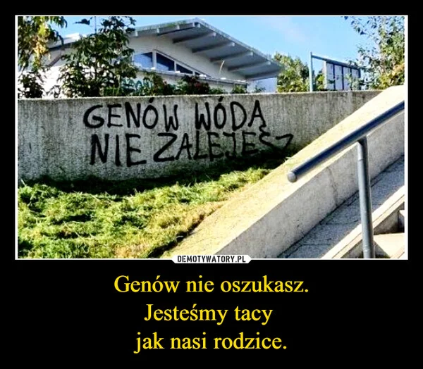 Genów nie oszukasz. Jesteśmy tacy jak nasi rodzice.