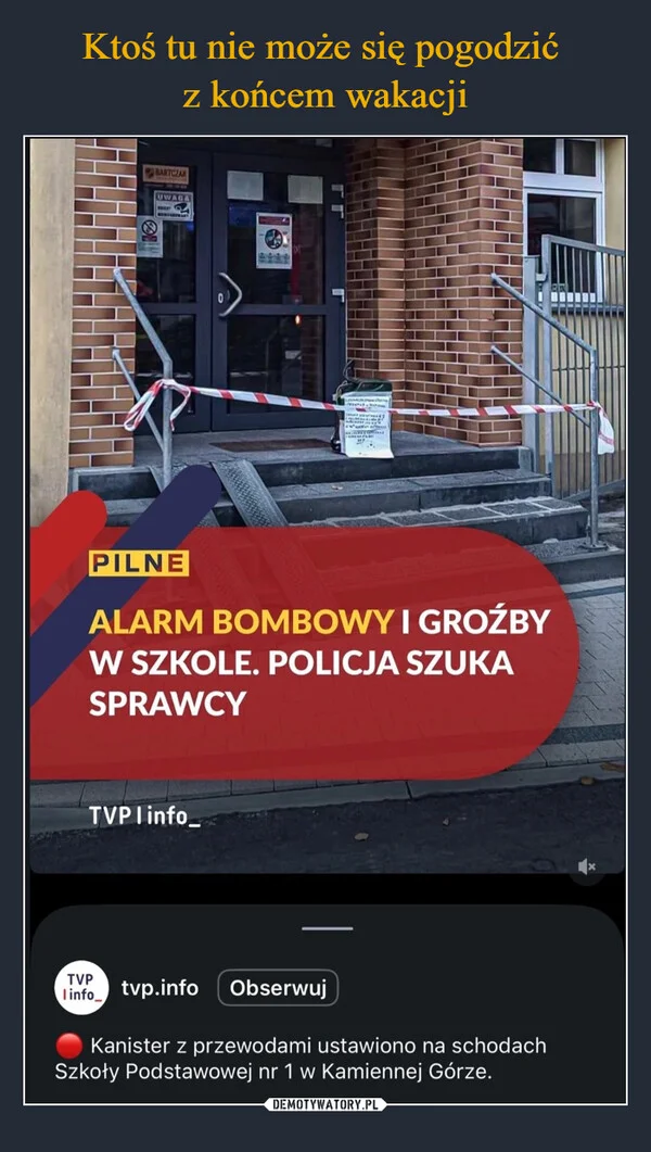 
    Ktoś tu nie może się pogodzić z końcem wakacji