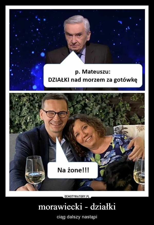 
    morawiecki - działki