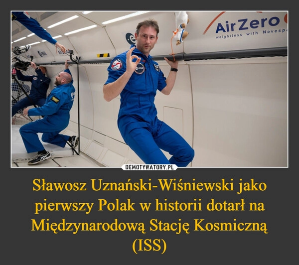 
    Sławosz Uznański-Wiśniewski jako pierwszy Polak w historii dotarł na Międzynarodową Stację Kosmiczną (ISS)