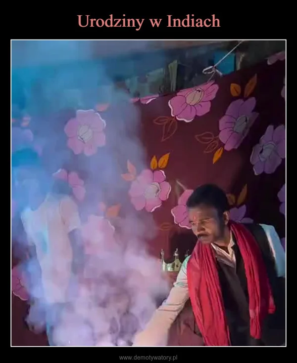 
    Urodziny w Indiach