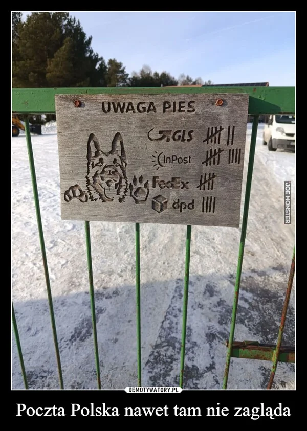 
    Poczta Polska nawet tam nie zagląda