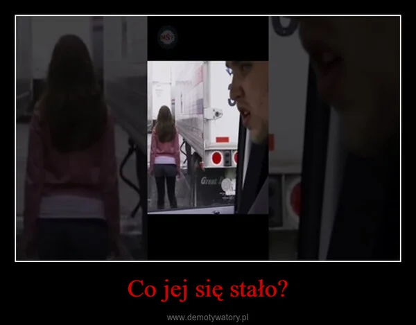 
    Co jej się stało?