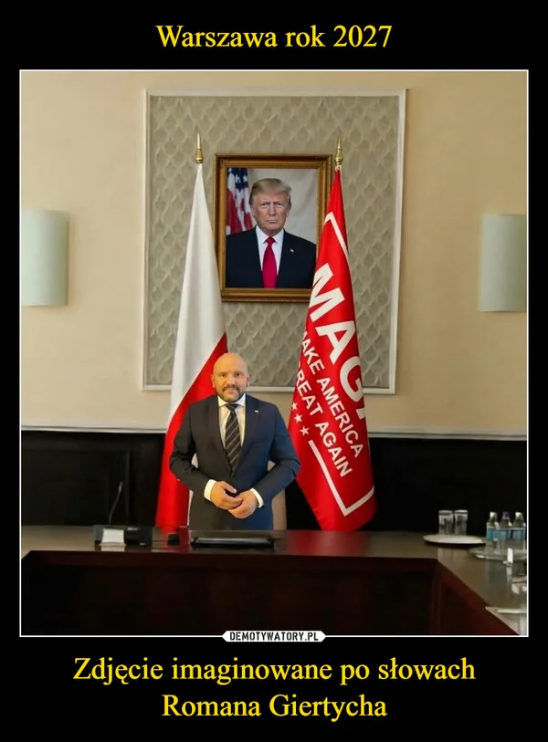 
    Warszawa rok 2027 Zdjęcie imaginowane po słowach Romana Giertycha