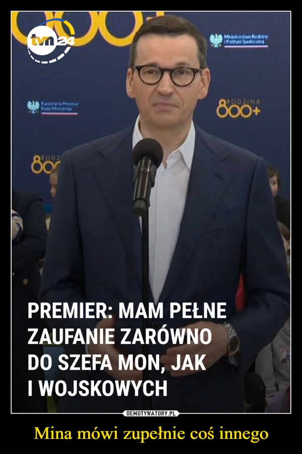 
    Mina mówi zupełnie coś innego