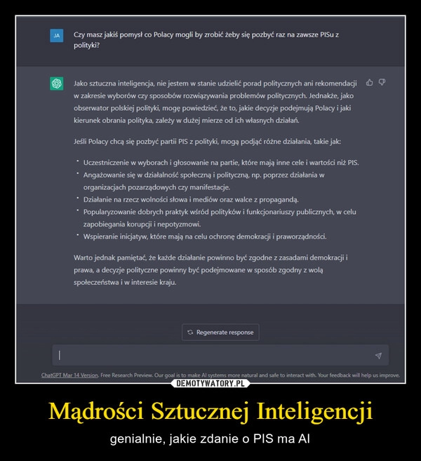 
    Mądrości Sztucznej Inteligencji