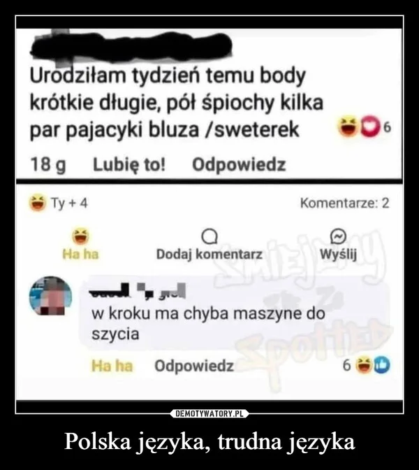 
    Polska języka, trudna języka