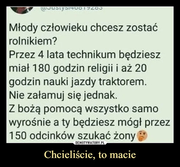 
    Chcieliście, to macie