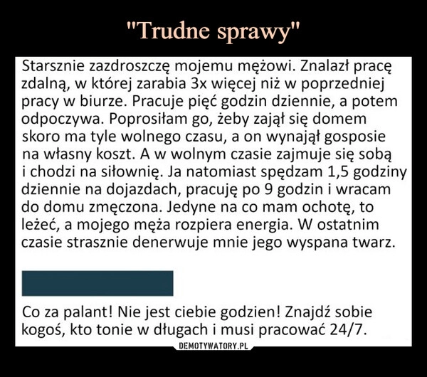 
    ''Trudne sprawy''