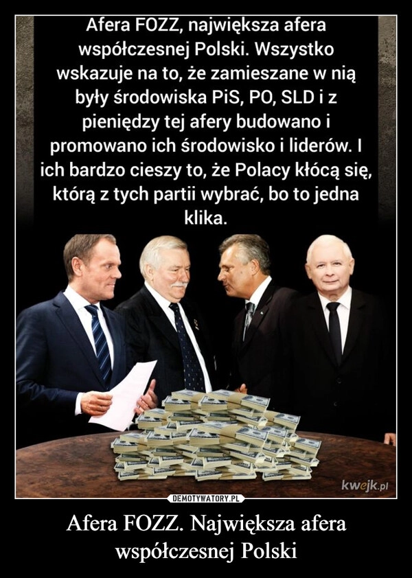 
    Afera FOZZ. Największa afera współczesnej Polski