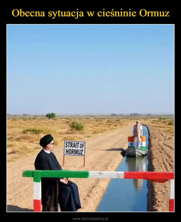 
    Obecna sytuacja w cieśninie Ormuz