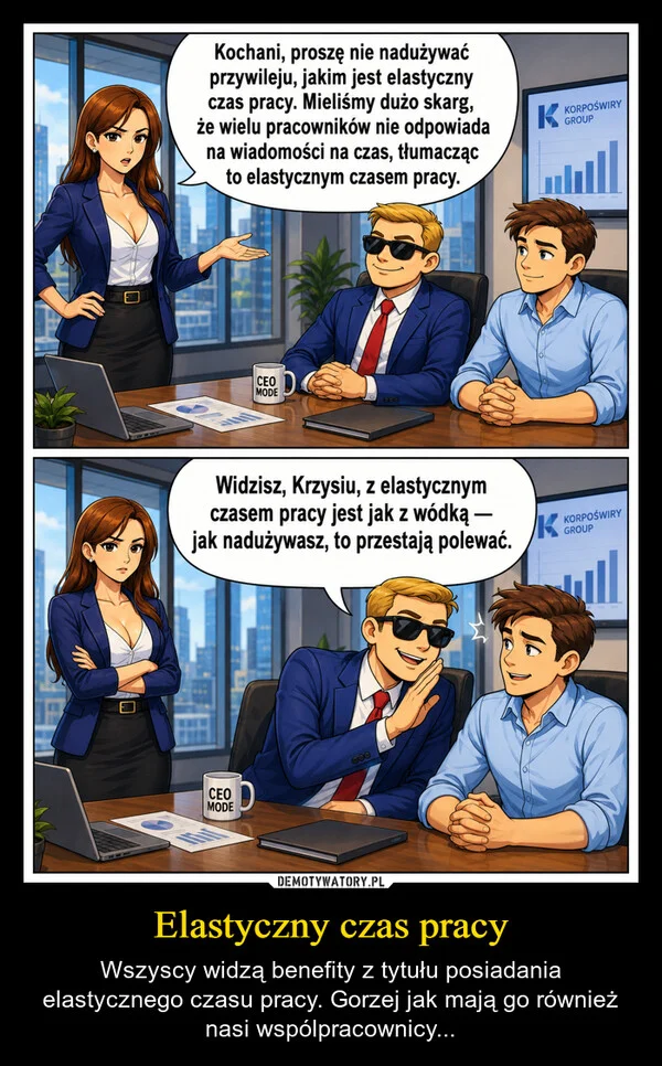 
    Elastyczny czas pracy