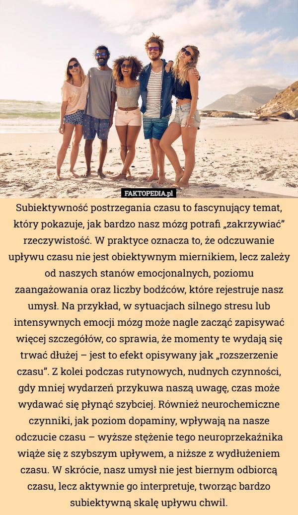 
    Subiektywność postrzegania czasu to fascynujący temat, który pokazuje, jak