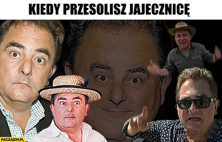 Kiedy przesolisz jajecznicę Makłowicz