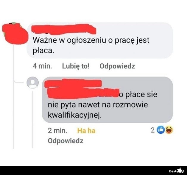 
    Pensja w ogłoszeniu o pracę 