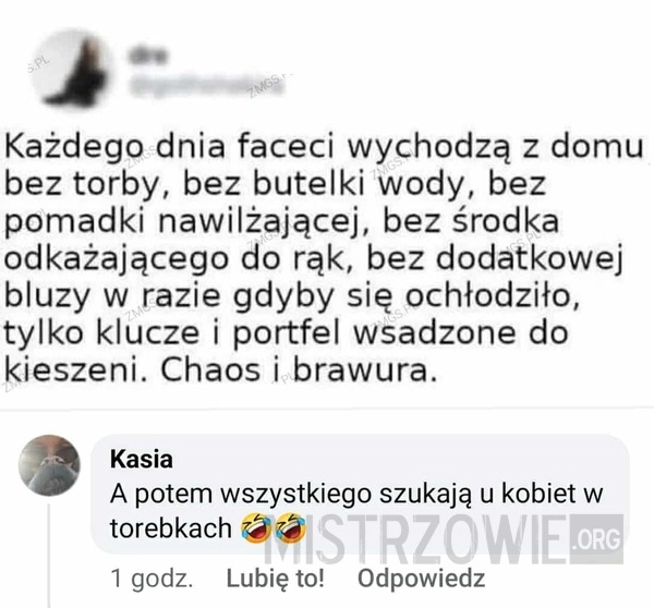 
    Jak wychodzą faceci