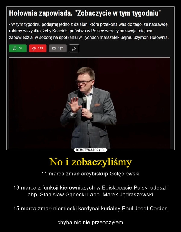 
    No i zobaczyliśmy