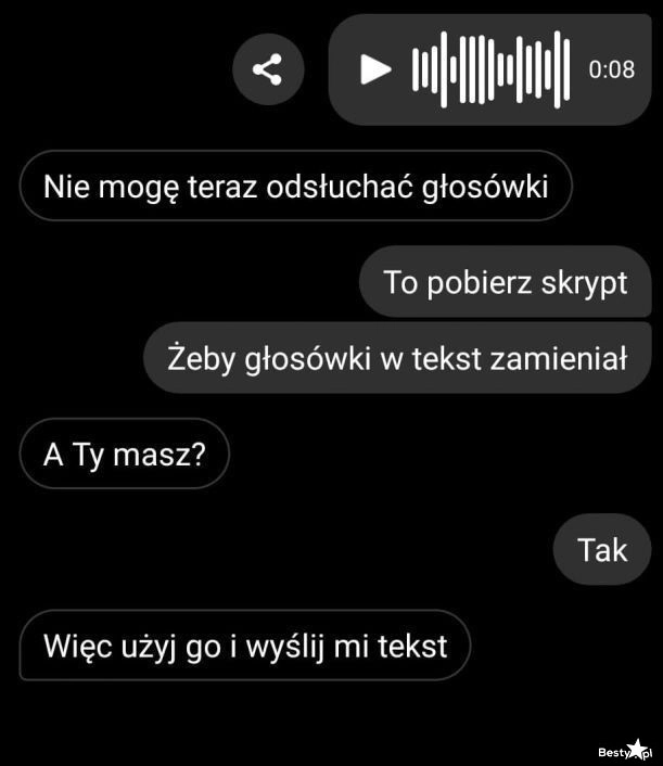 
    Wiadomości głosowe 