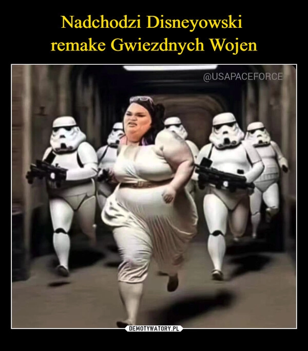 
    Nadchodzi Disneyowski 
remake Gwiezdnych Wojen