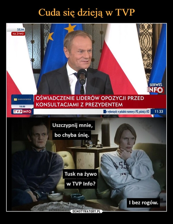 
    Cuda się dzieją w TVP