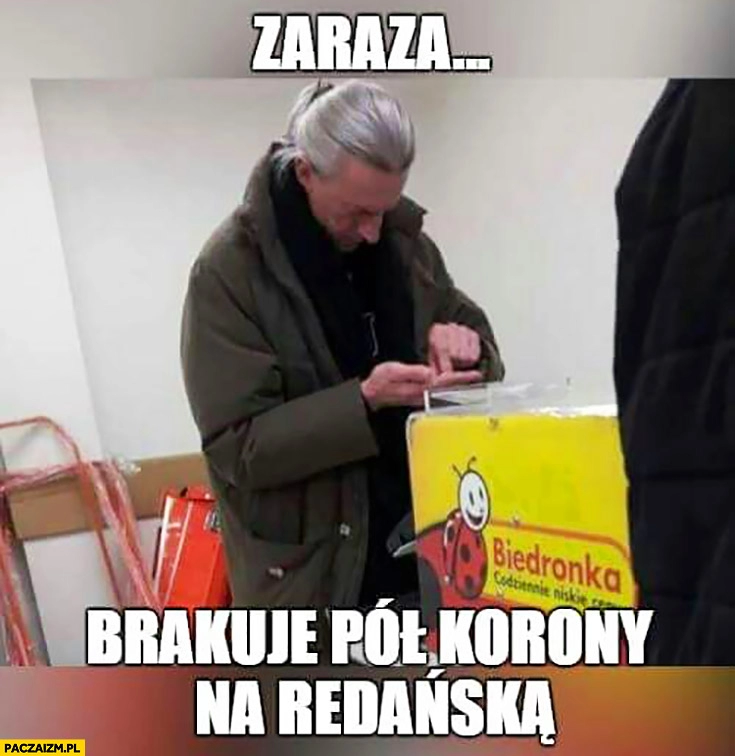 
    Zaraza, brakuje pół korony na redańską Geralt w biedronce Wiedźmin