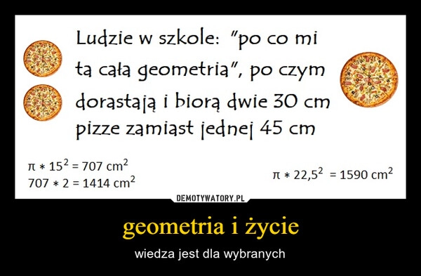 
    geometria i życie