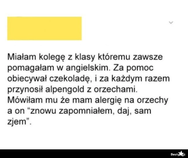 
    Wdzięczny kolega 