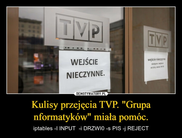 
    Kulisy przejęcia TVP. "Grupa nformatyków" miała pomóc.