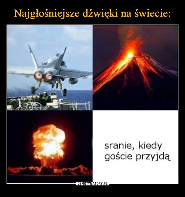 
    Najgłośniejsze dźwięki na świecie: