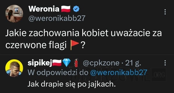 
    Czerwone flagi