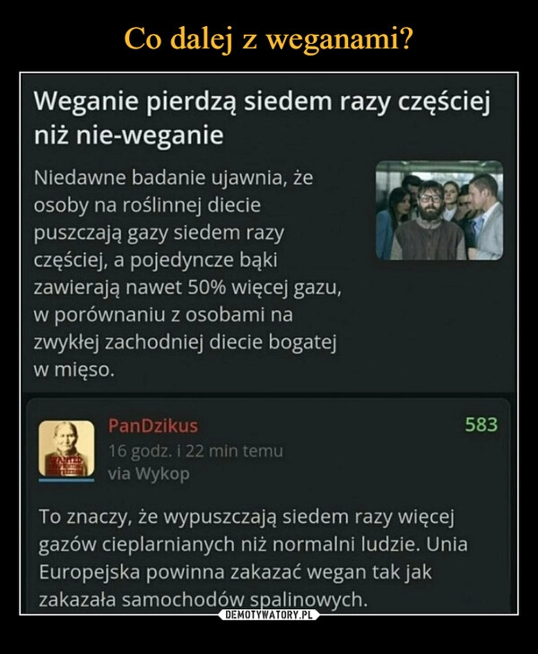 
    Co dalej z weganami?