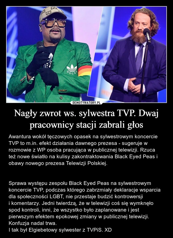 
    Nagły zwrot ws. sylwestra TVP. Dwaj pracownicy stacji zabrali głos 