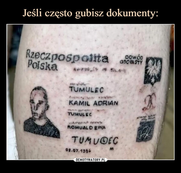 
    Jeśli często gubisz dokumenty: